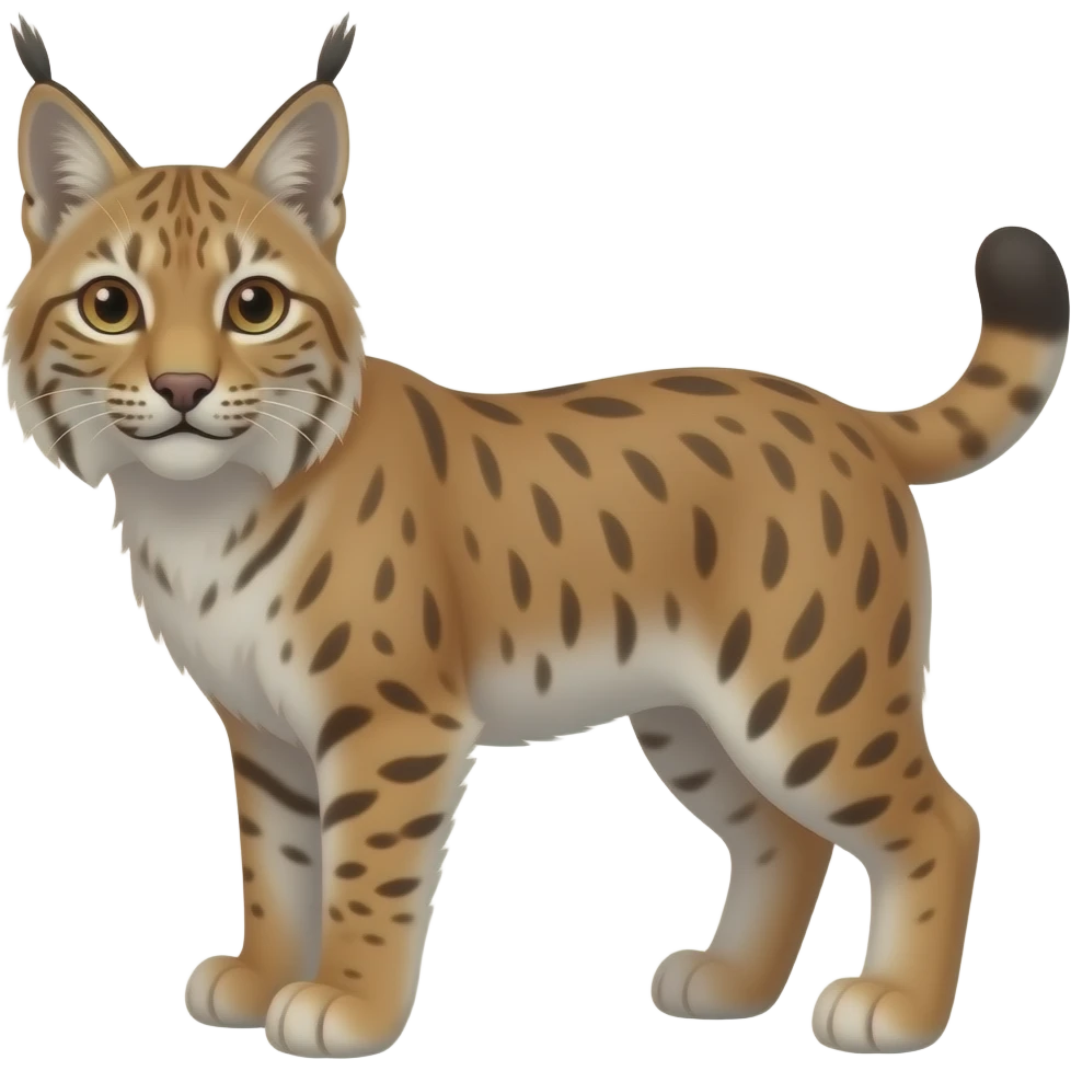 Eurasian lynx emoji