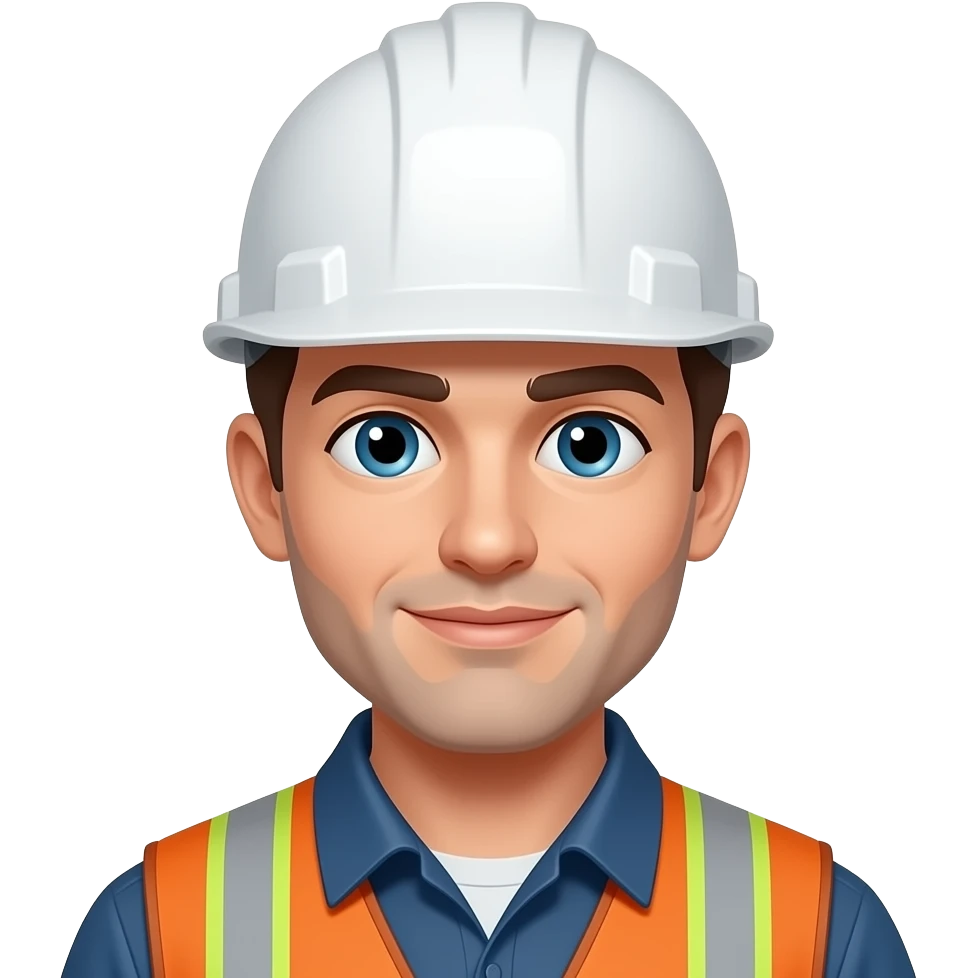 ایموجی مهندس با کلاه سفید بساز👷🏻 مثلا اینو کلاه سفید emoji