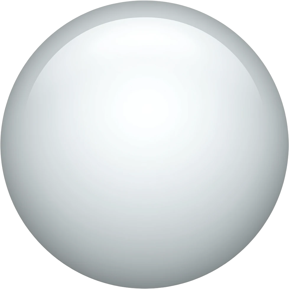 White Circle emoji