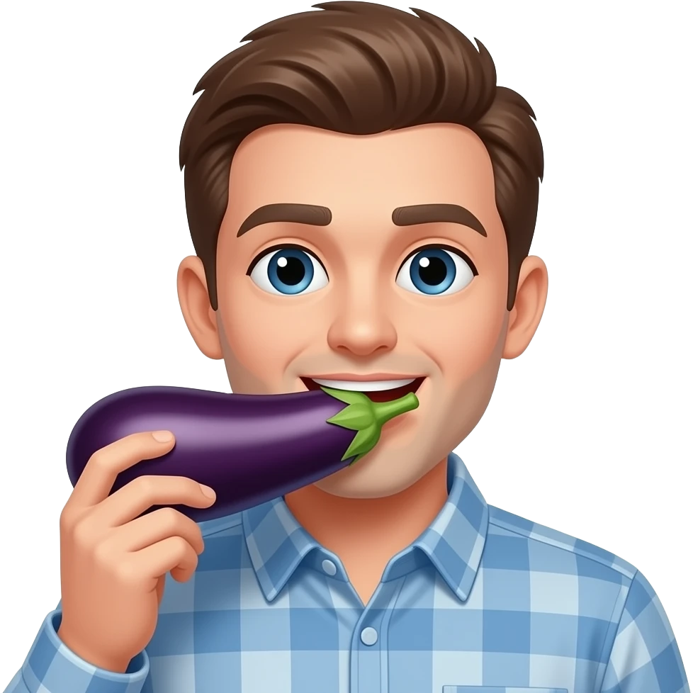😋🍆 emoji