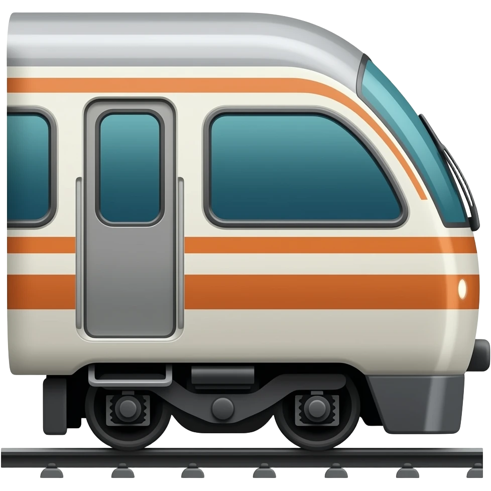 train emoji View right Side. emoji