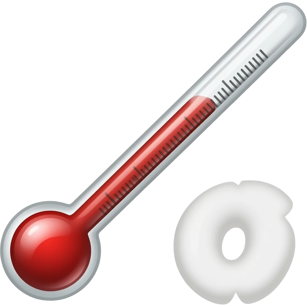 Thermometer emoji