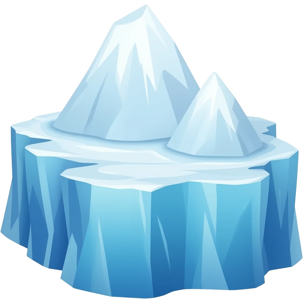 iceberg 🧊🌊 emoji