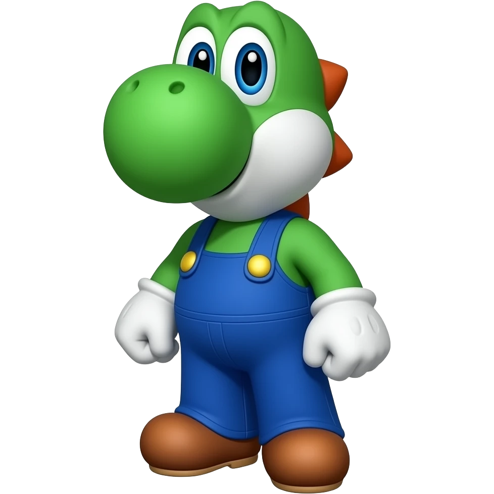 Yoshi from Mario emoji