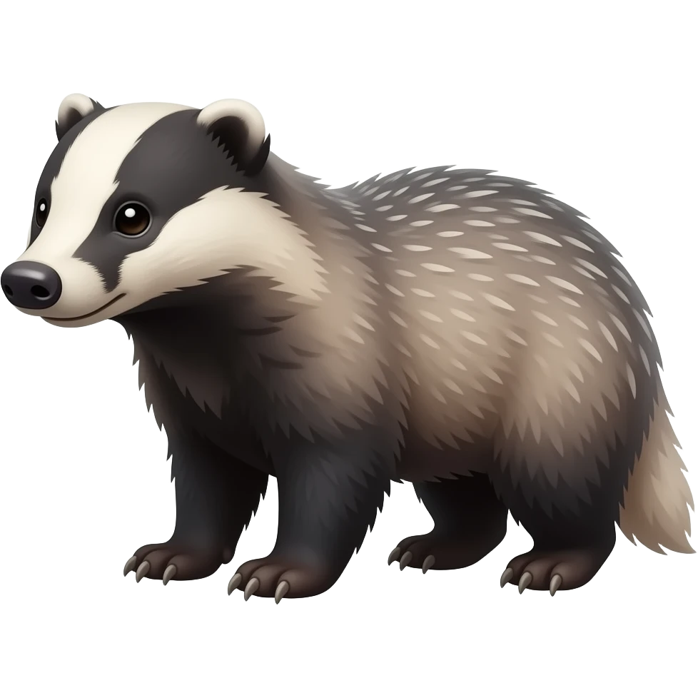 American badger emoji