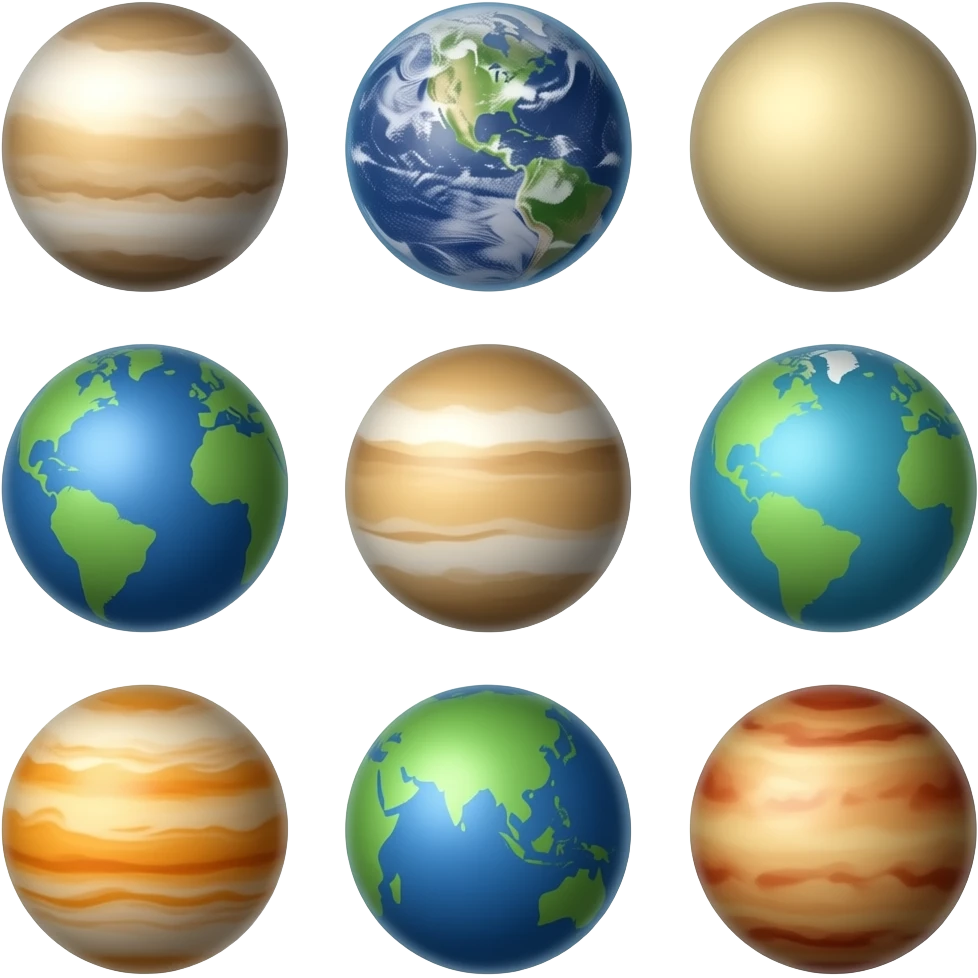 planets emoji