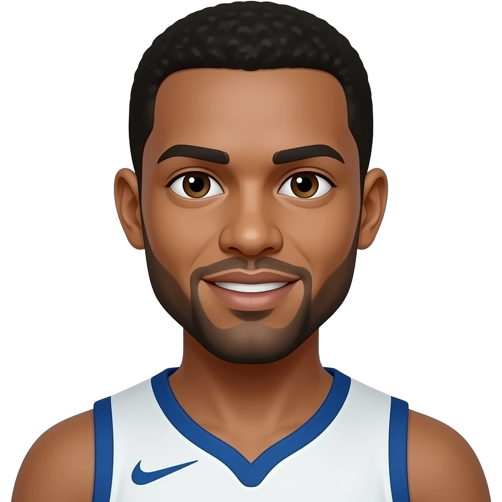 white basketball player portrait emoji