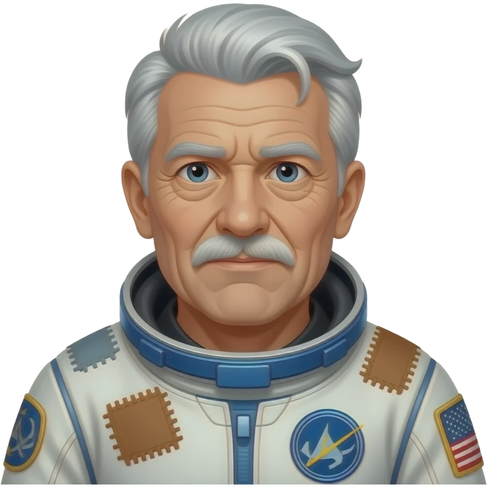 old man in space suit emoji