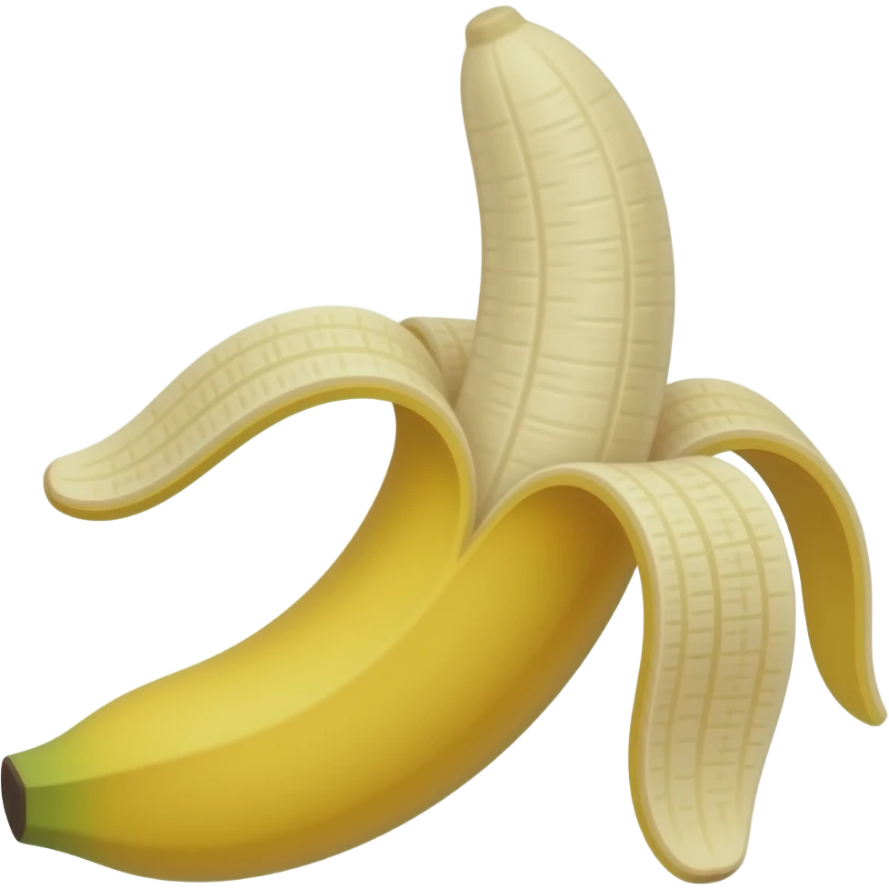 Банан раскрытый emoji