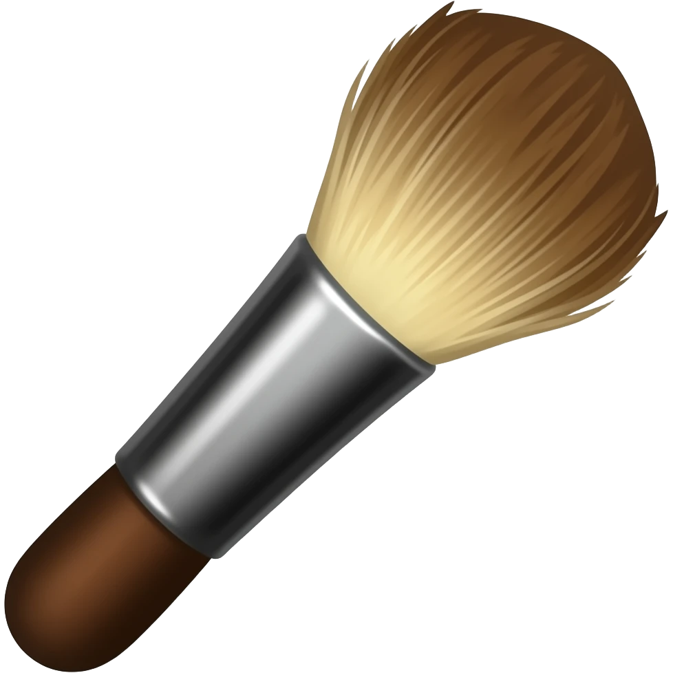 foundation brush emoji