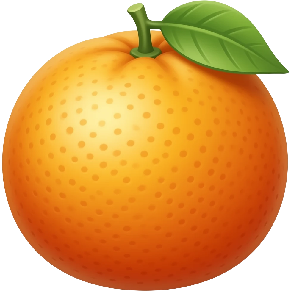 Orange emoji