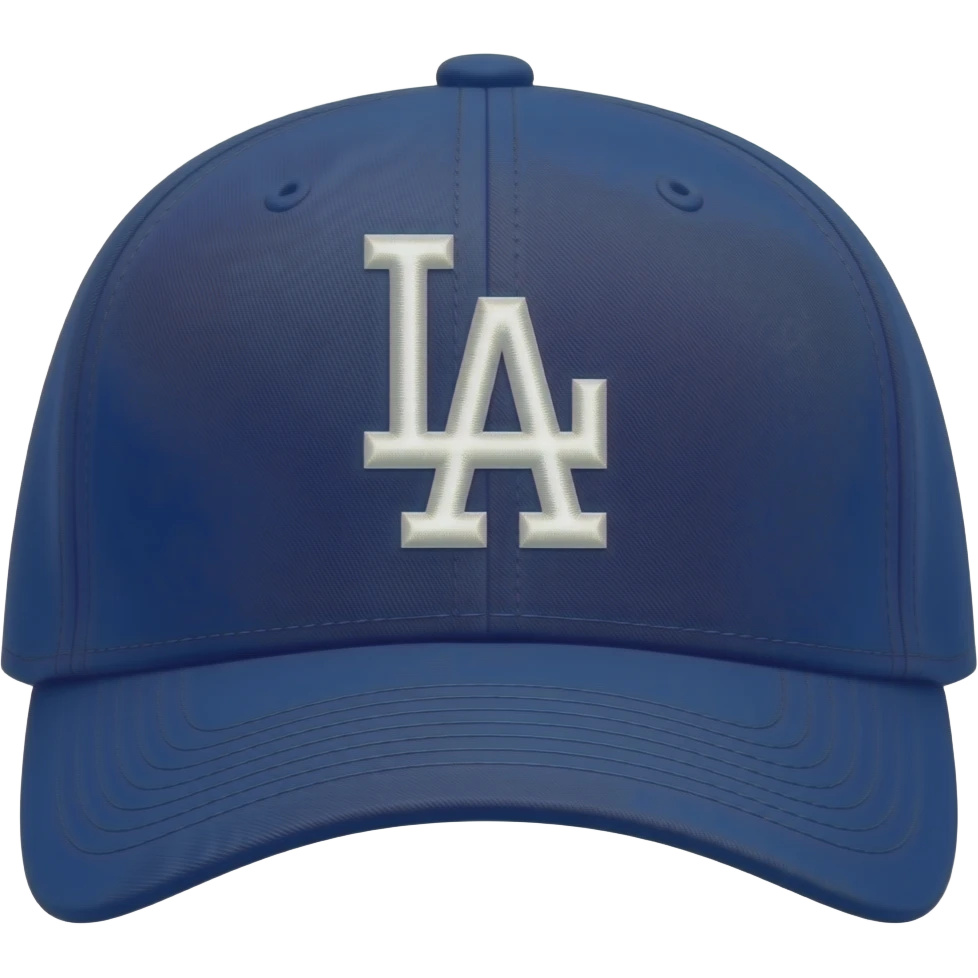 Dodgers hat with padres team colors emoji