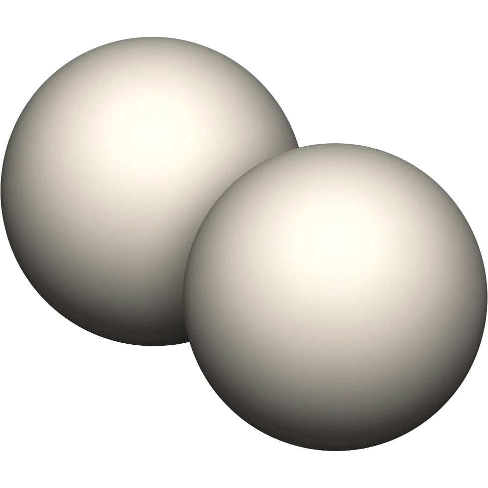 two balls emoji