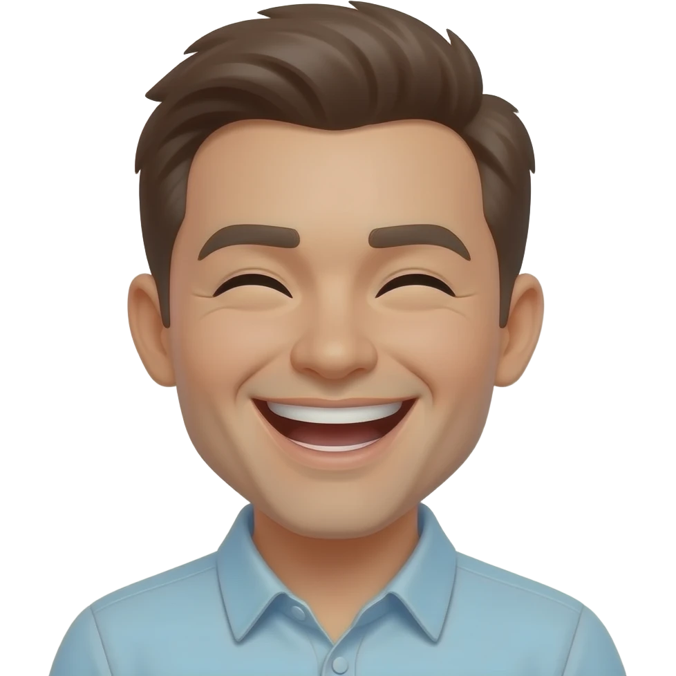 Laughing emoji