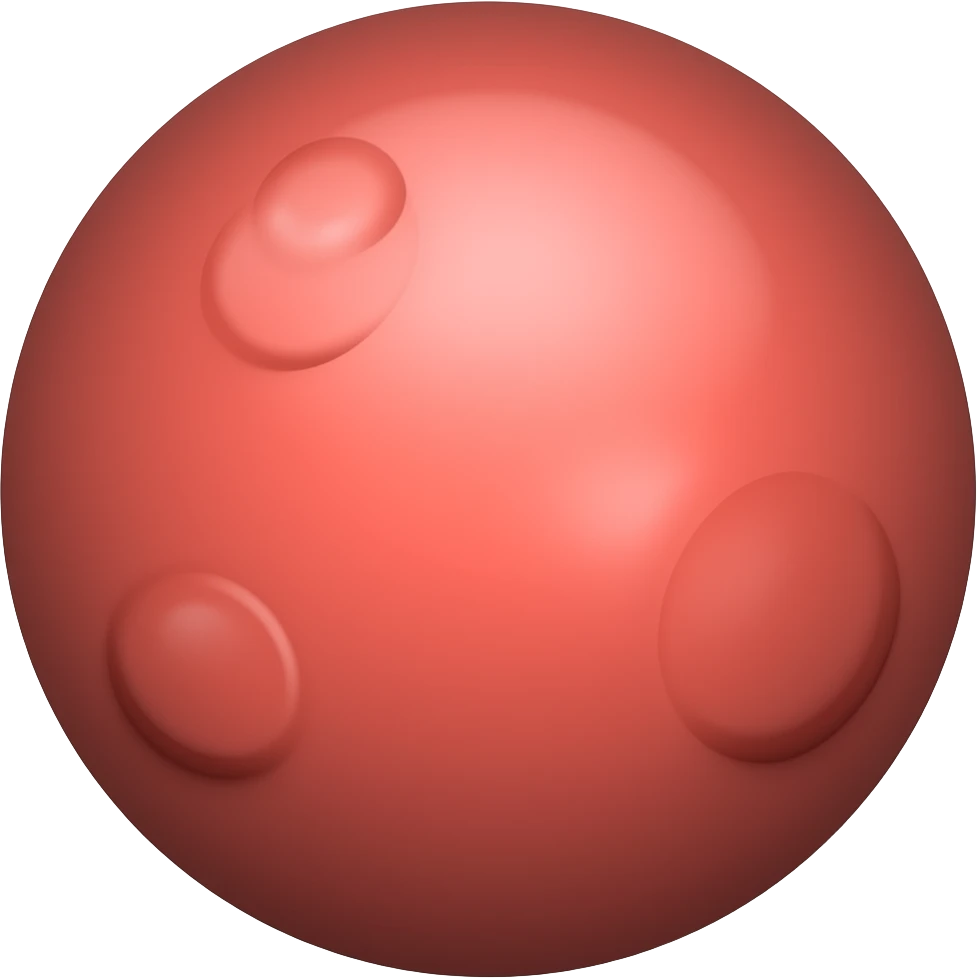 RED PIMPLE emoji