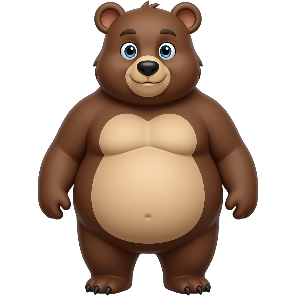 Fatty  heavy weight bhaluu funny emoji