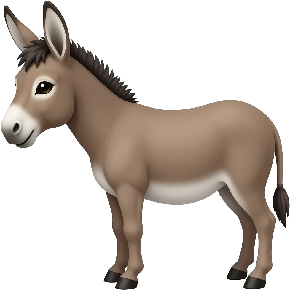Donkey emoji