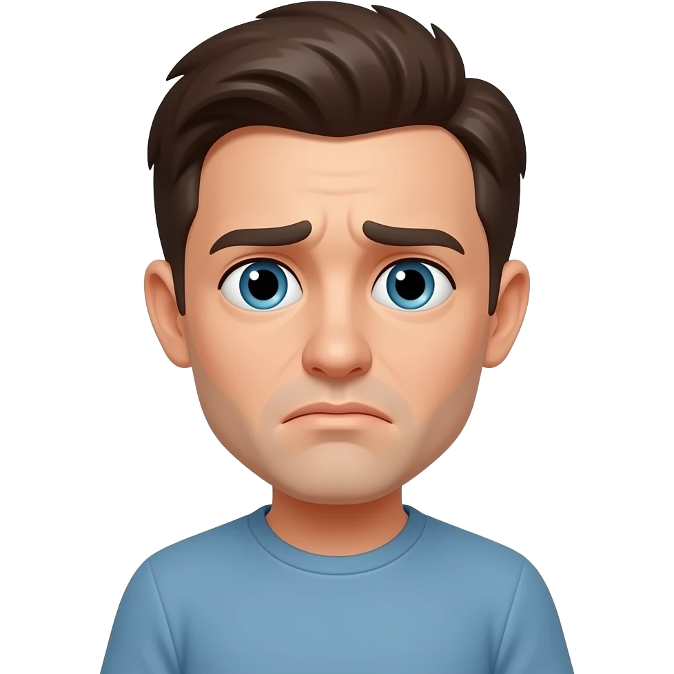 Anxious emoji