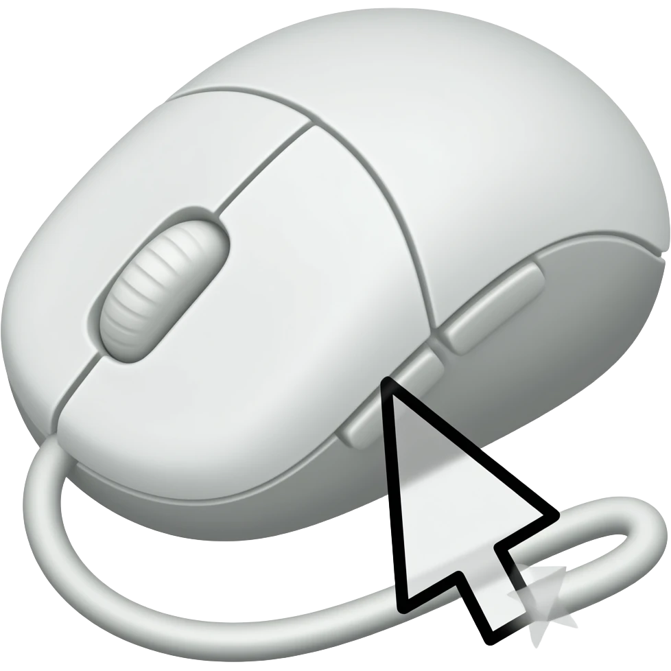 pursor del mouse emoji