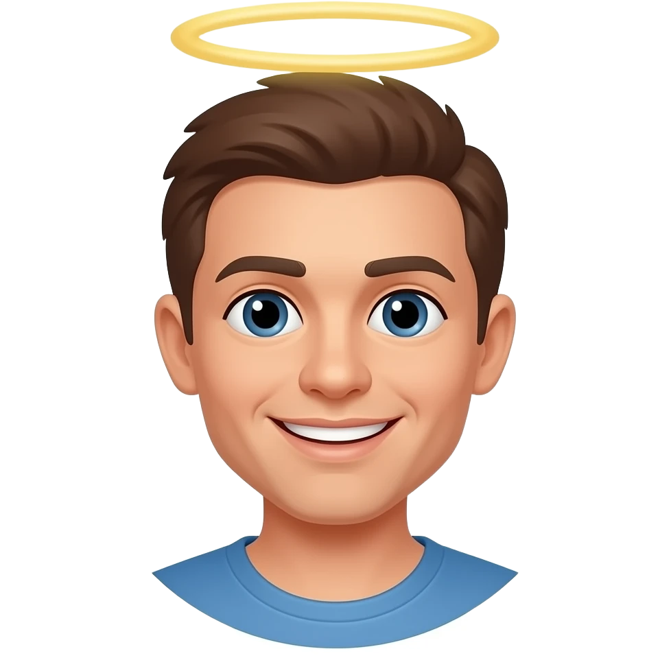 Smiling Face with Halo emoji