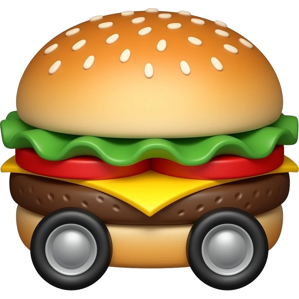 🍔 car emoji
