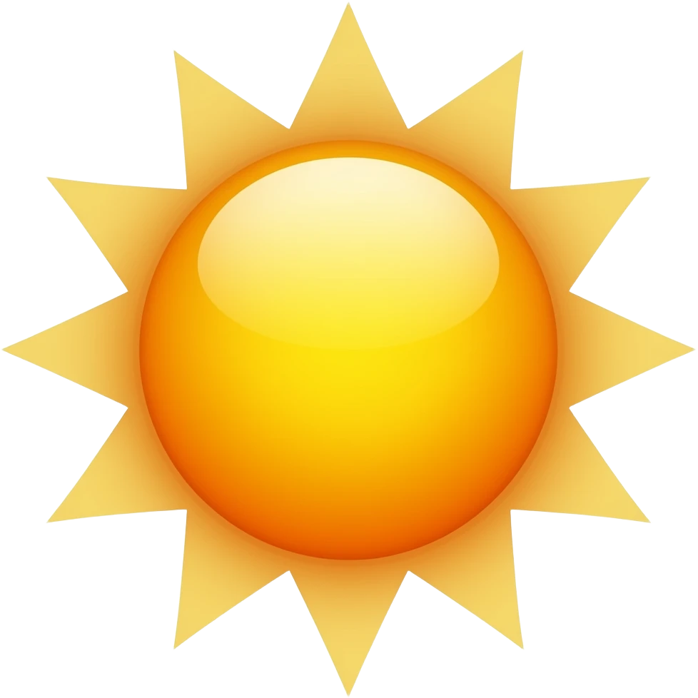 Sun emoji