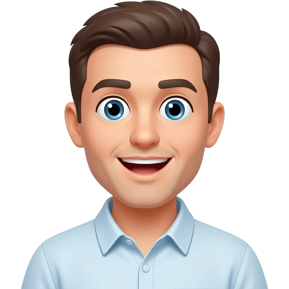 zdziwiona ale pozytywnie emoji