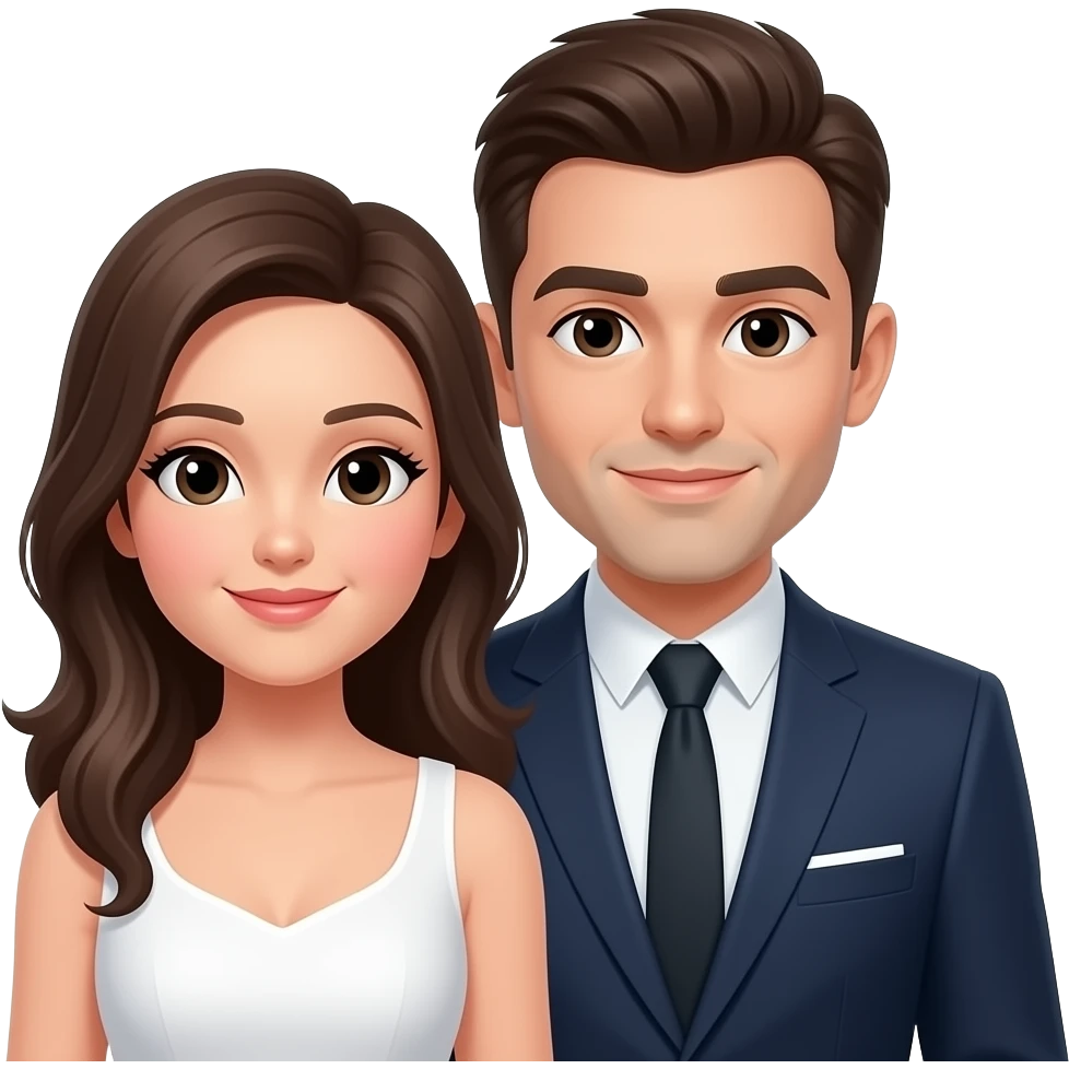 Emoticons mariados emoji