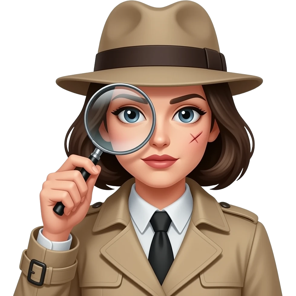 detective woman emoji