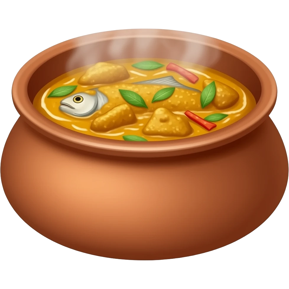 Indian Fish curry emoji