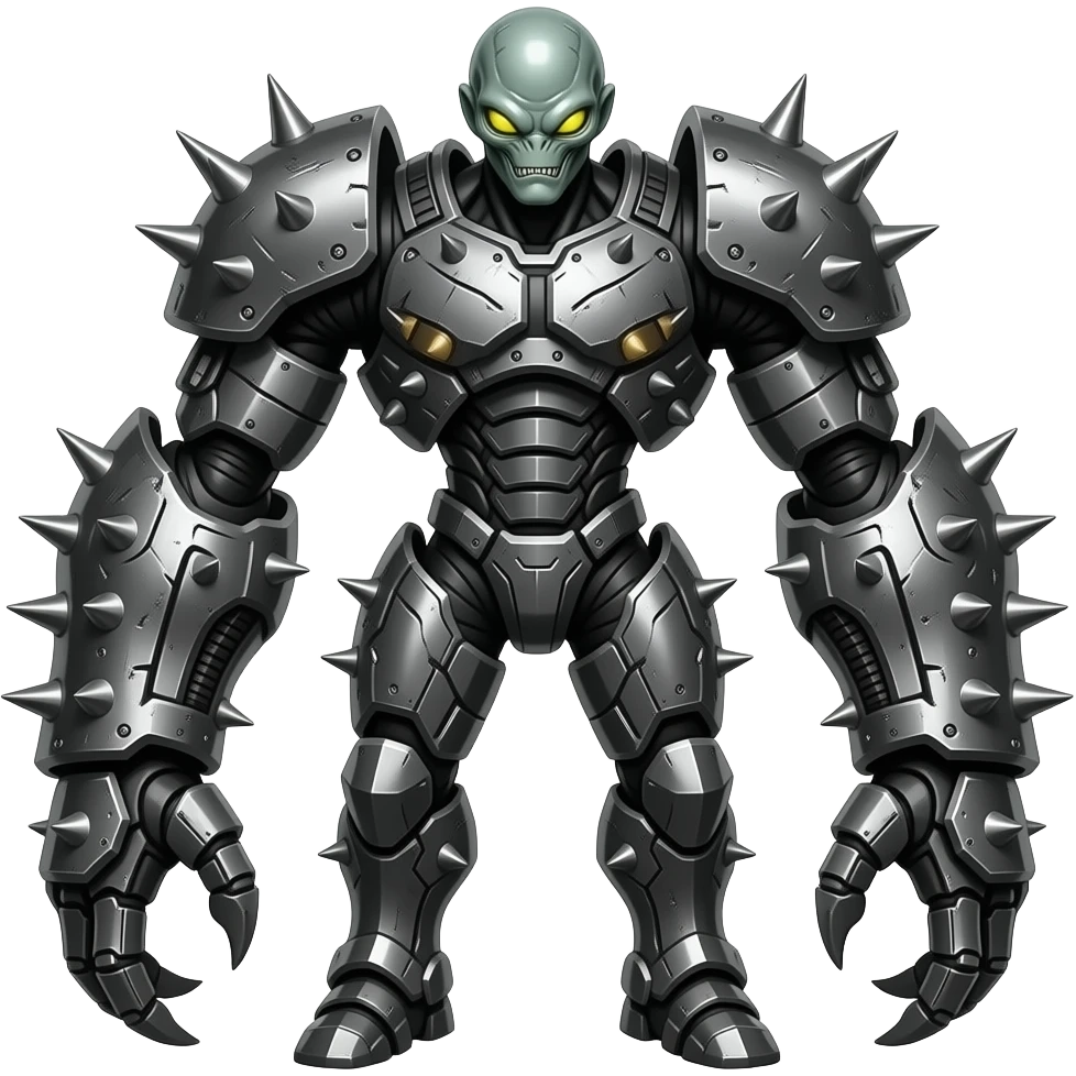 Alien enemy emoji