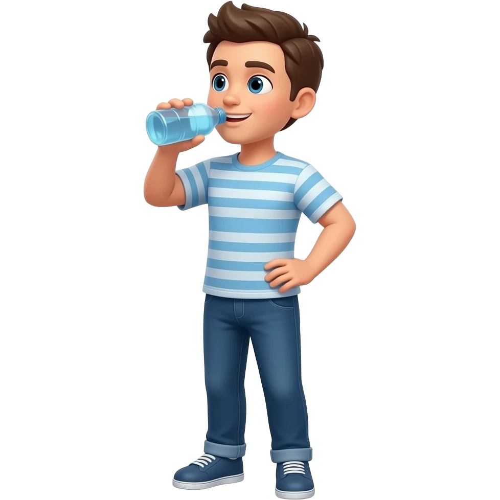 Tomar agua emoji