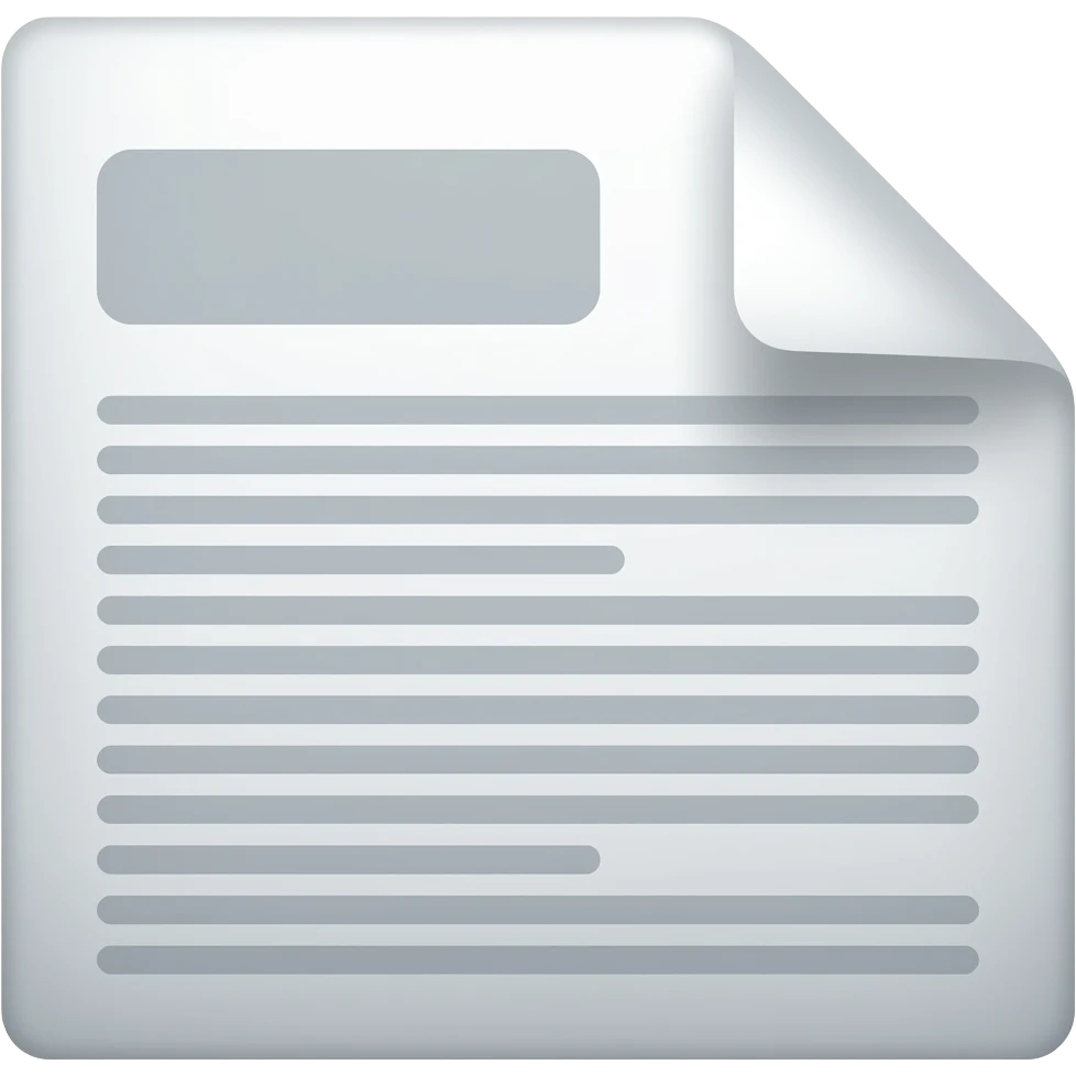 white file emoji