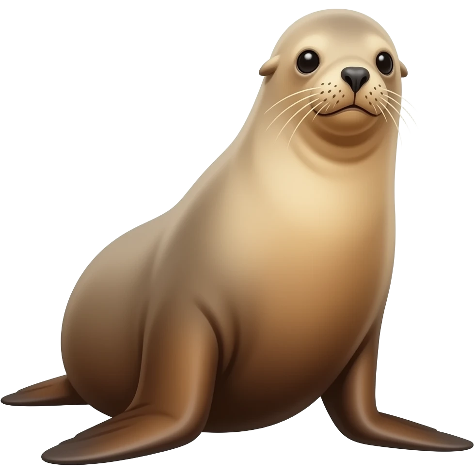 sealion interesting emoji
