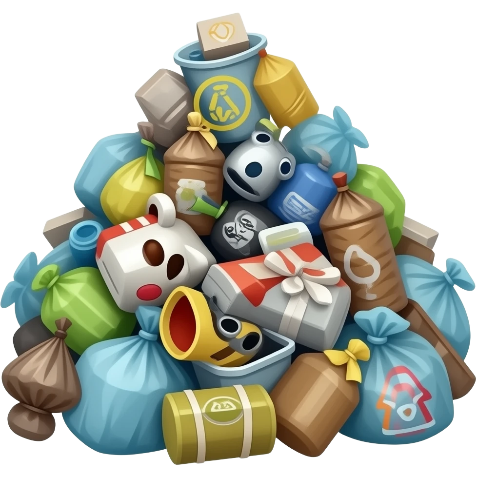 garbage emoji