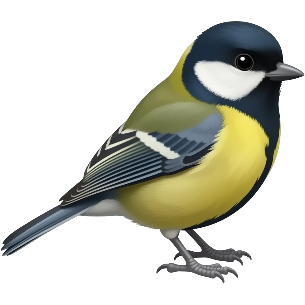 A great tit emoji