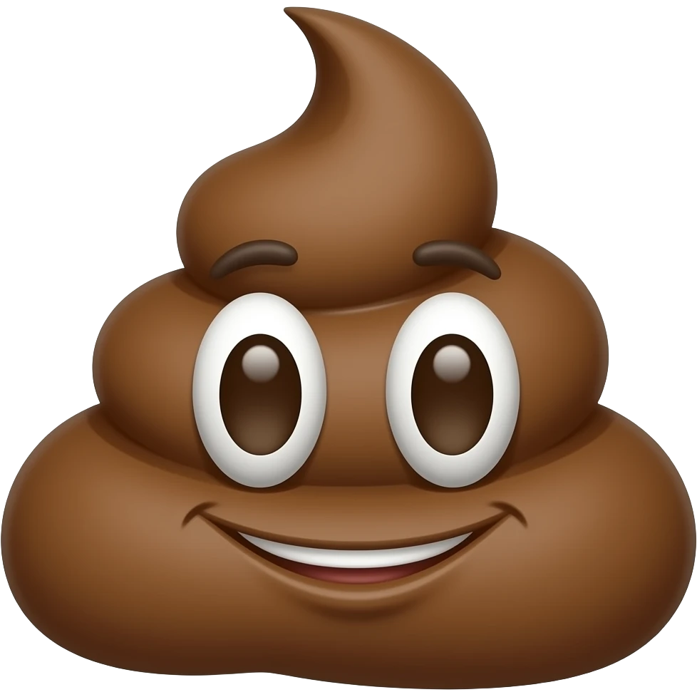real poop emoji