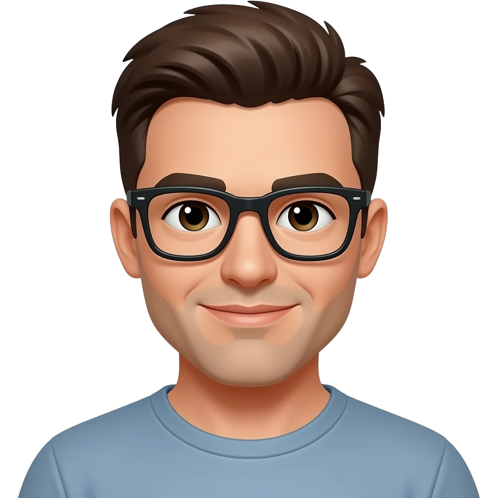 with cool glasses emoji