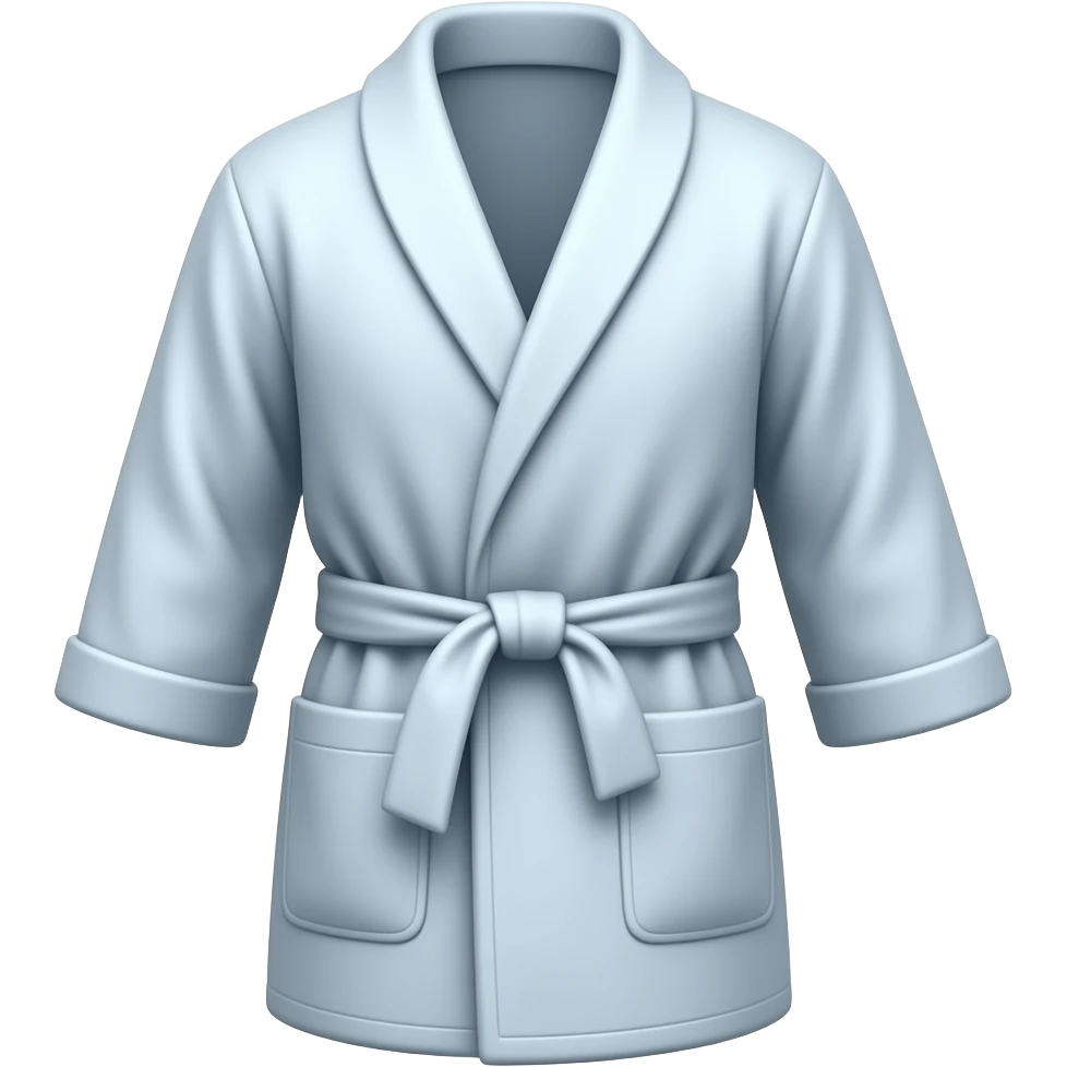 Dry robe emoji