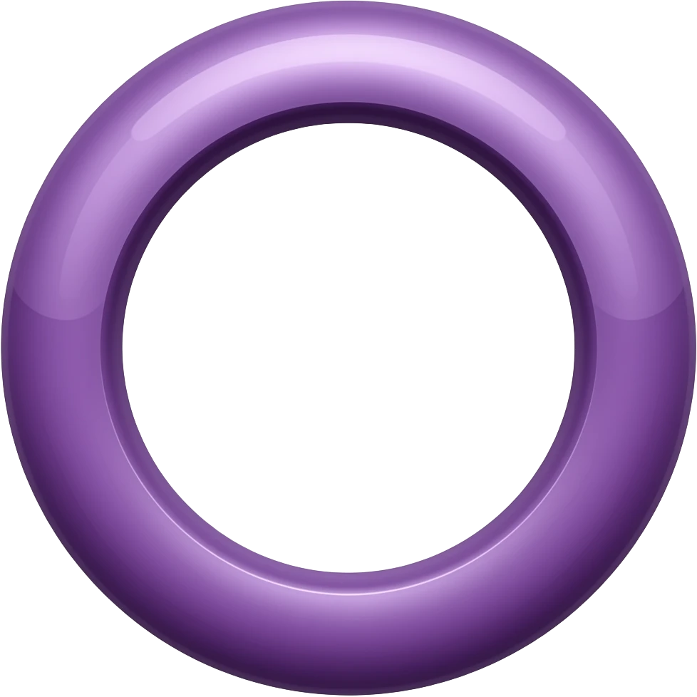 Purple Ring emoji