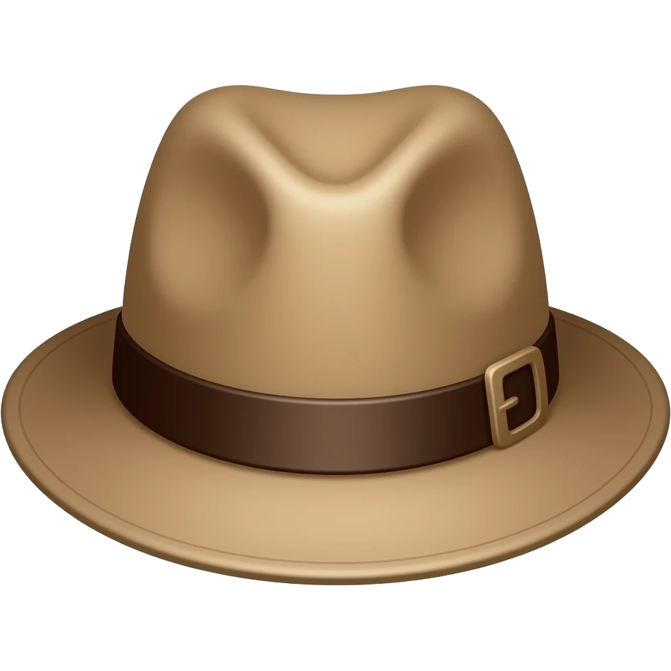 felt hat emoji