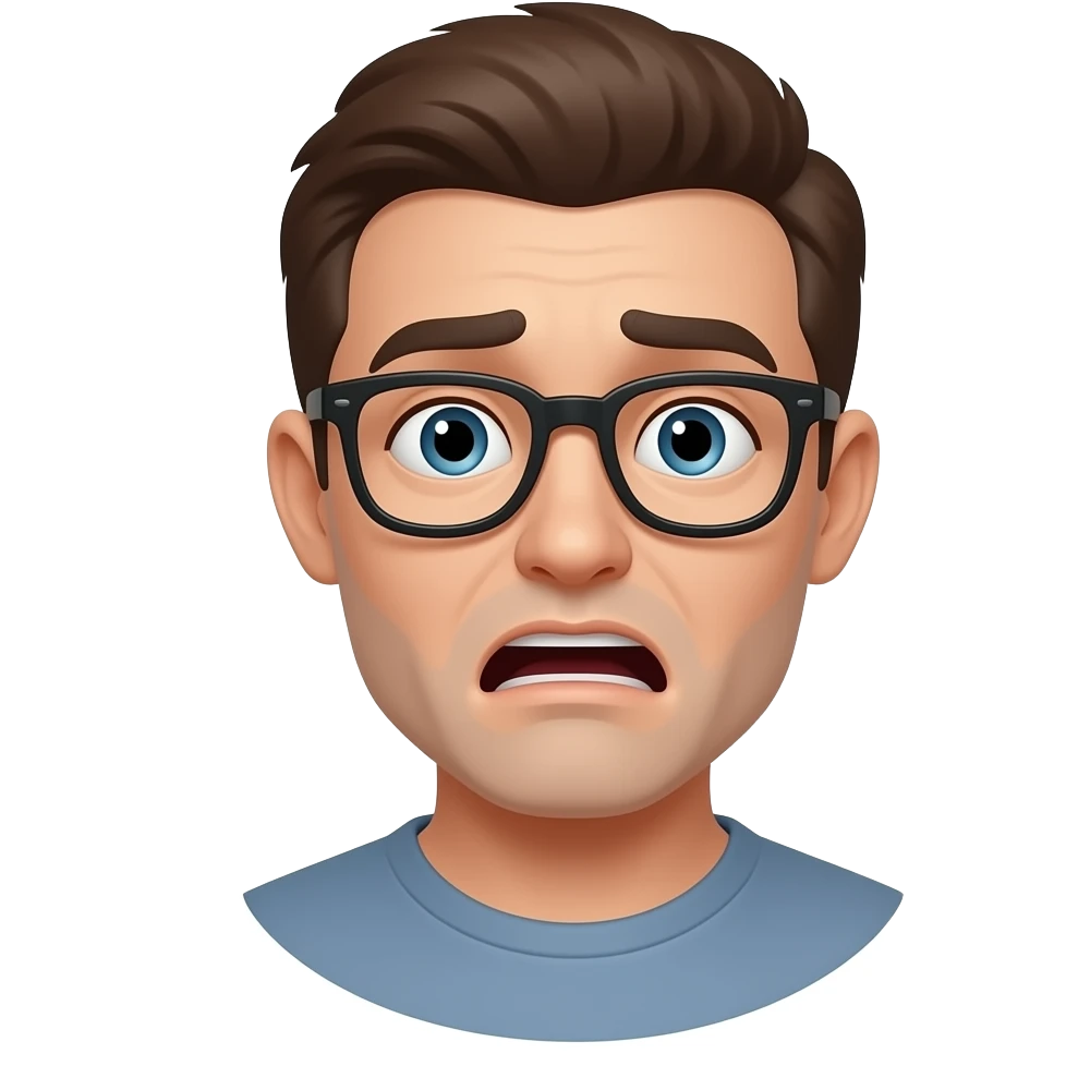 scared emoji