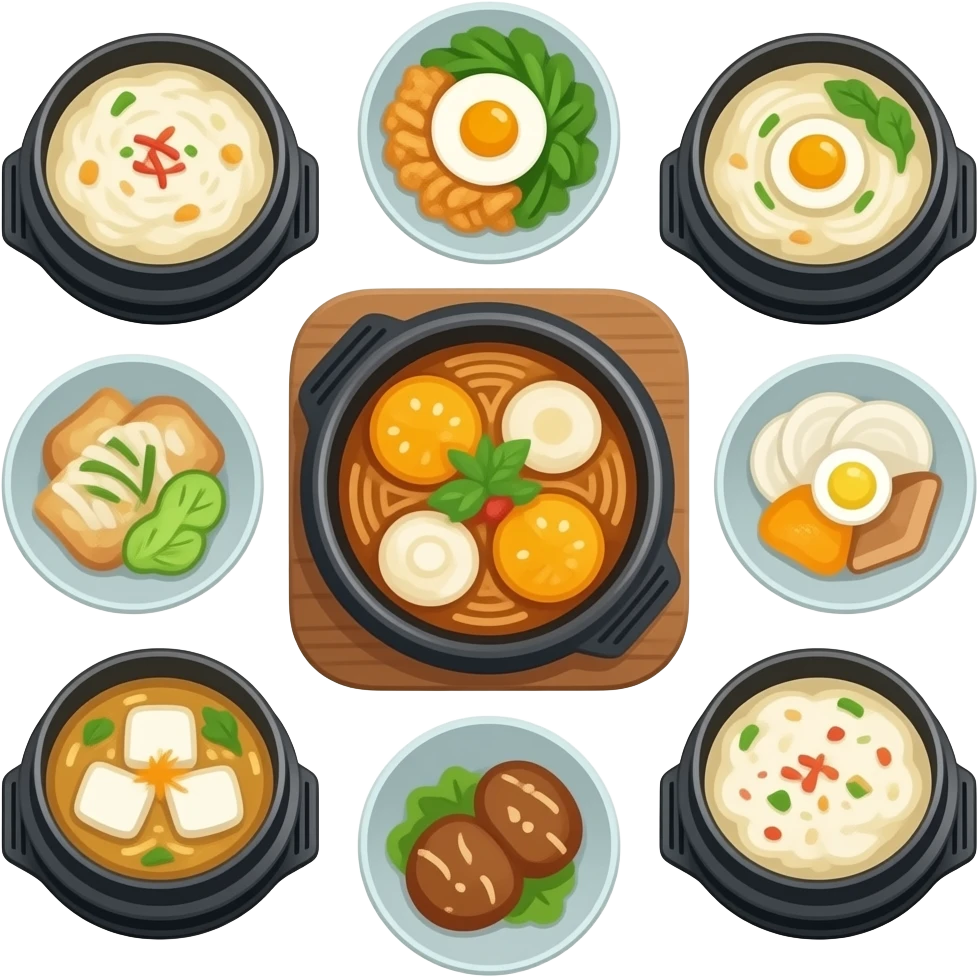 한정식 emoji