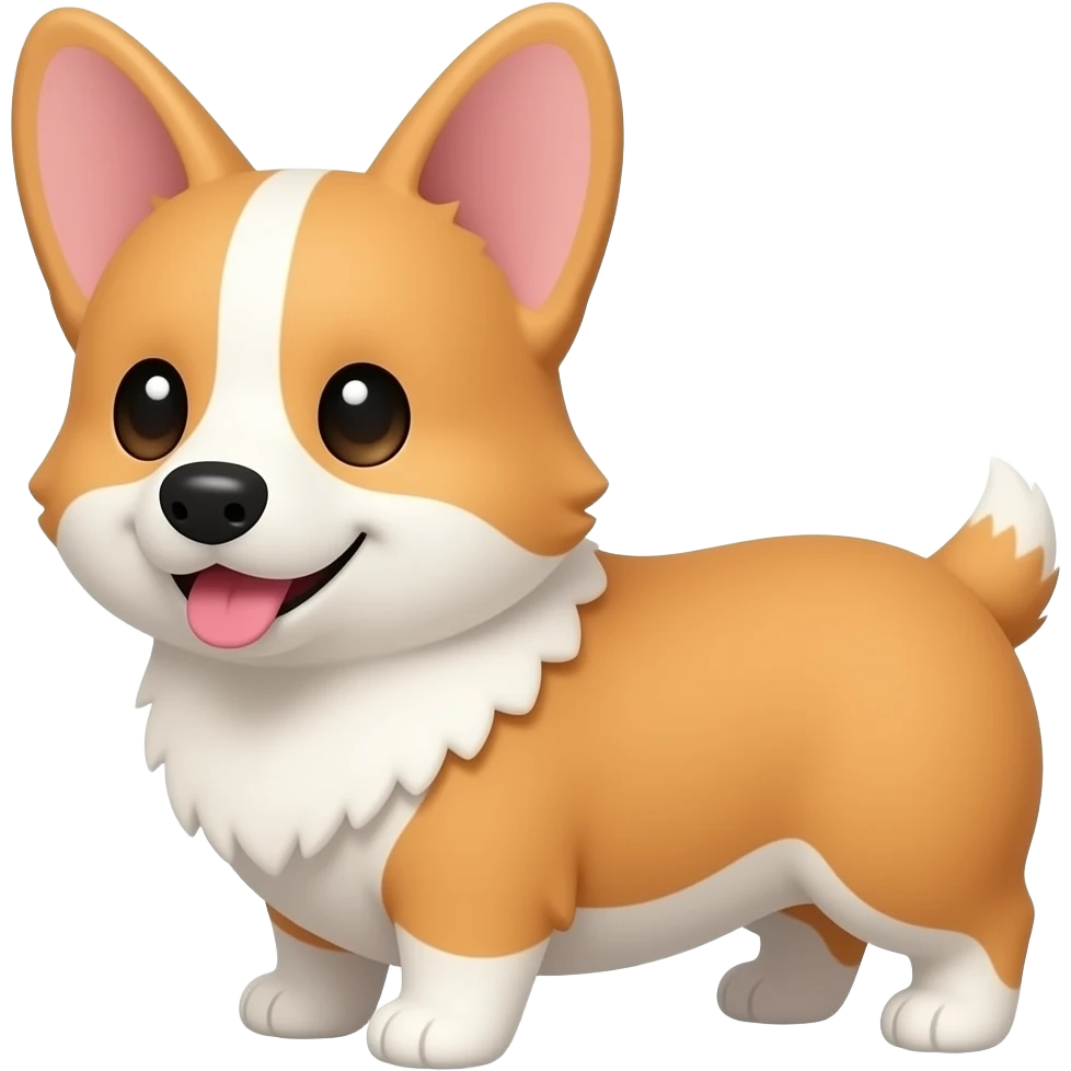 kawaii corgi emoji
