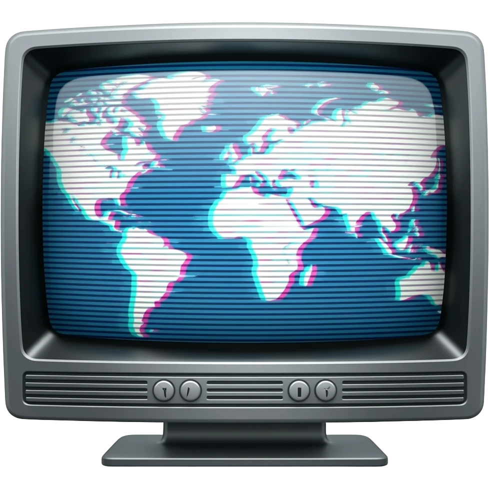 Tv glitch emoji