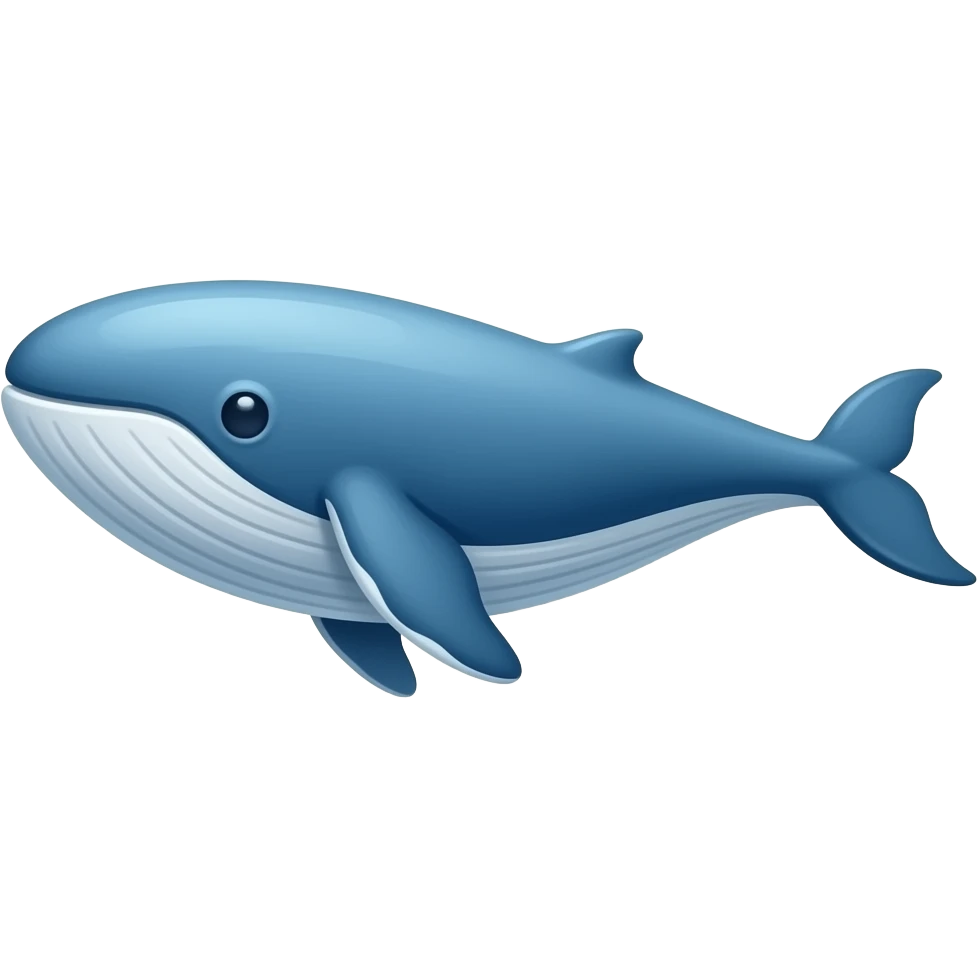 blue whale emoji