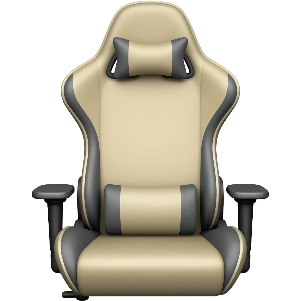 cartoonish style cushions seat game assert emoji
