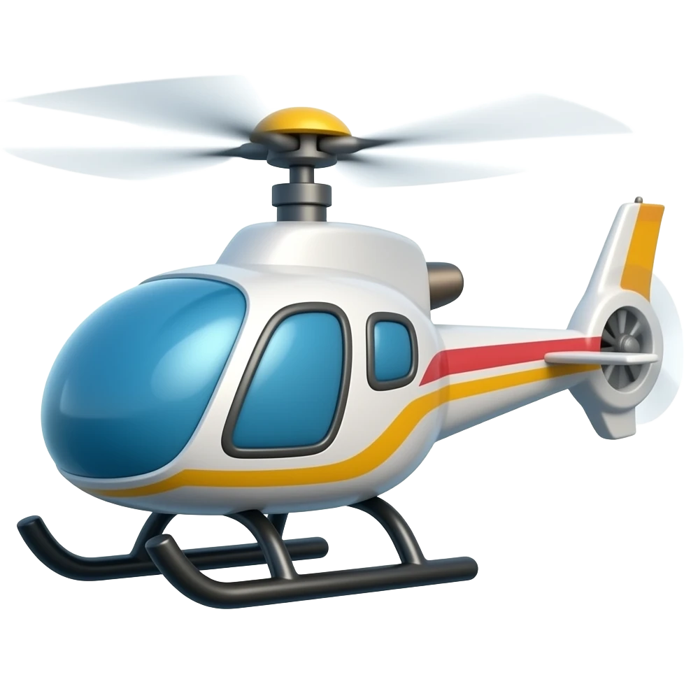 helicopter emoji