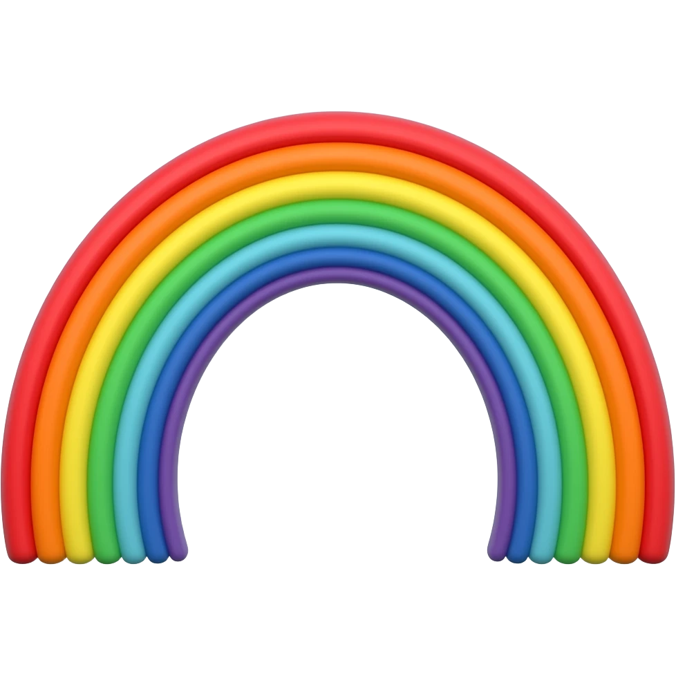 Rainbow emoji