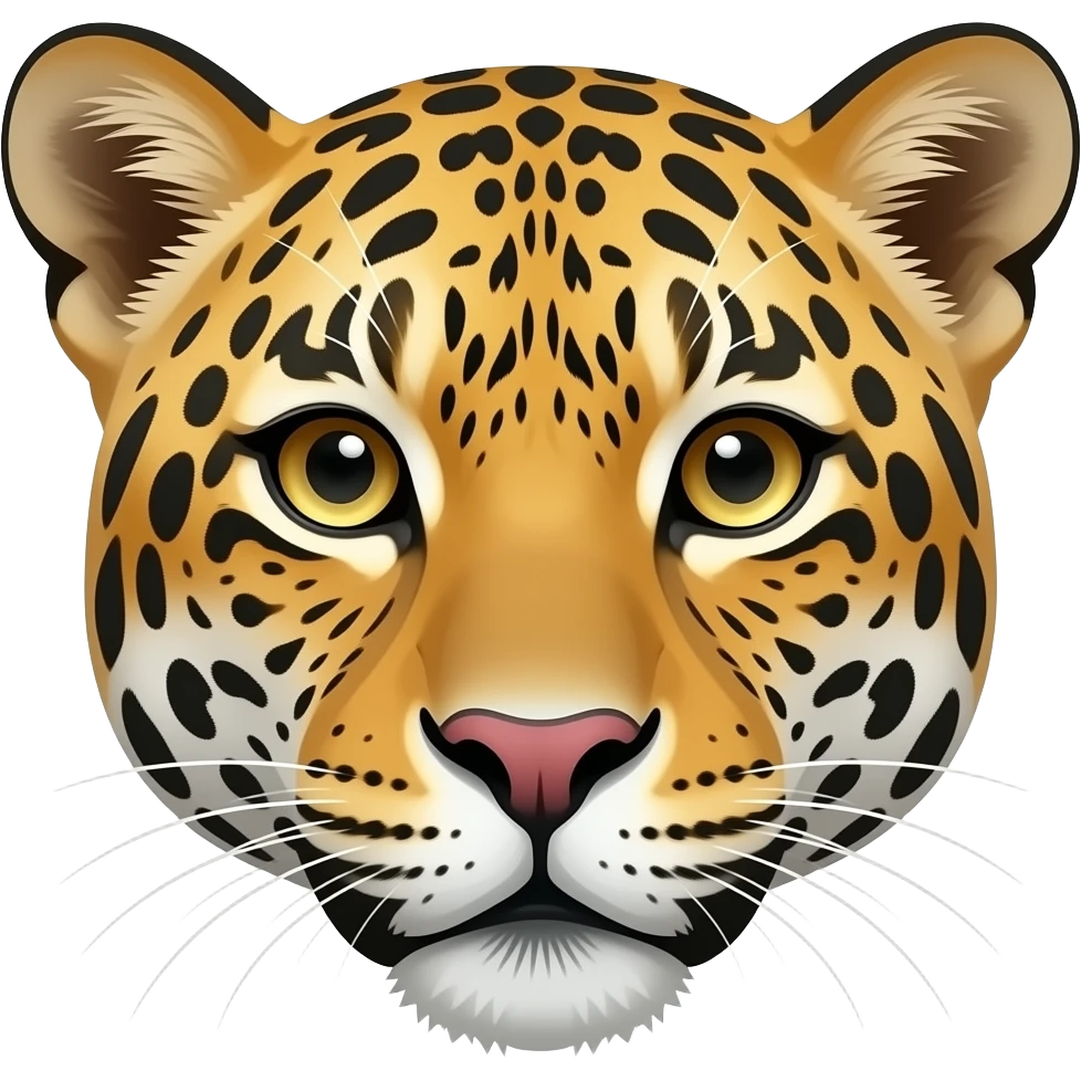 Jaguars face emoji